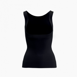 Open Bust Shapewear Tank Top with Flat Tummy Effect