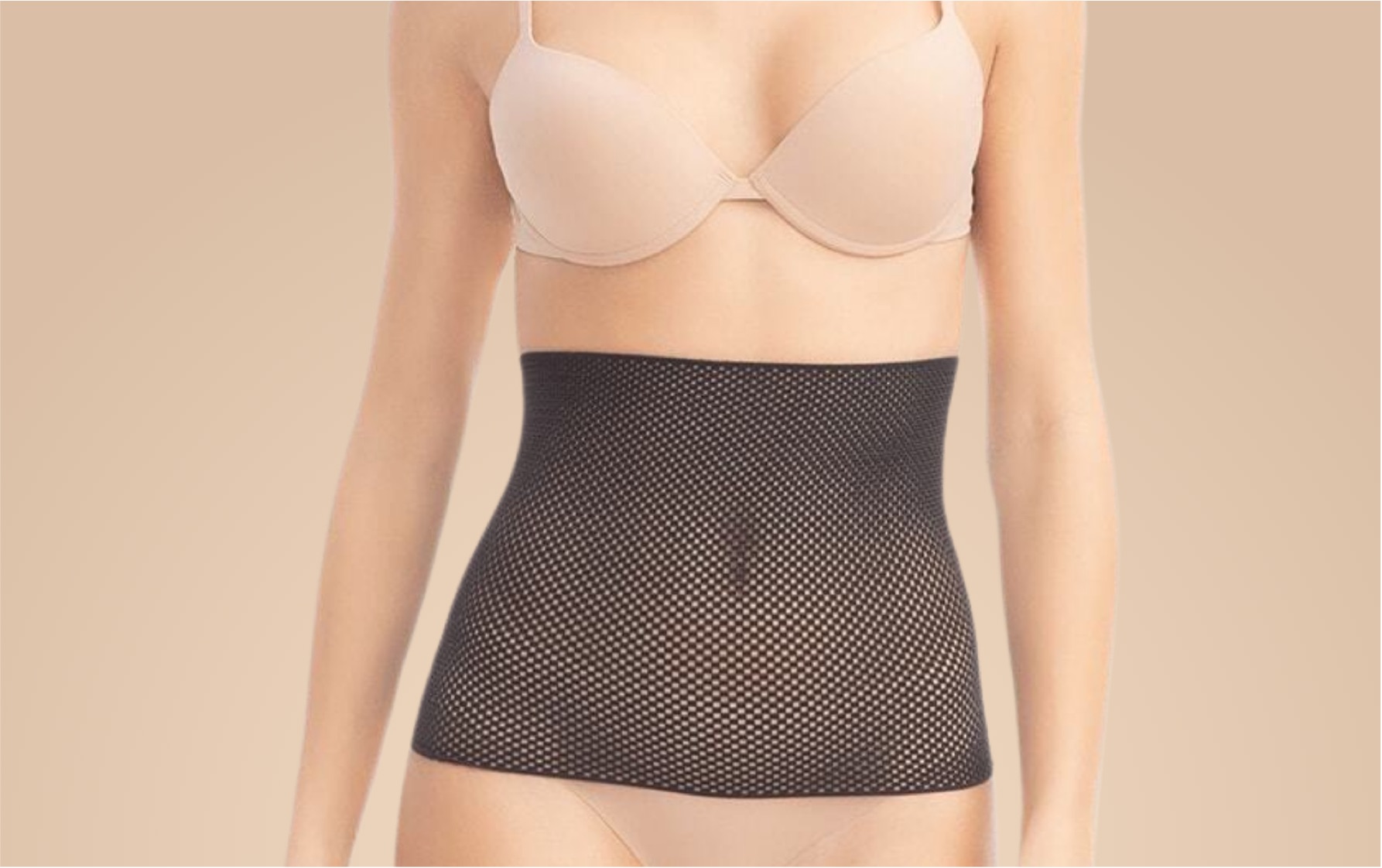 Firm control body shaping panty girdle with light and refreshing nilit  breeze fabric Farmacell